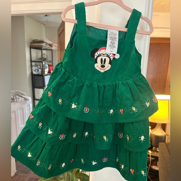 Disney Other - Disney Baby Green Minnie Mouse Outfit